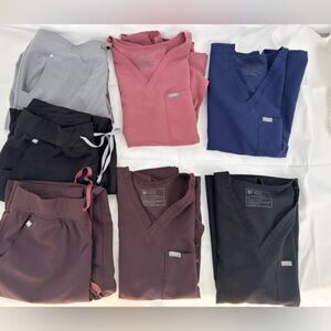 Assorted Scrub Tops and Pants